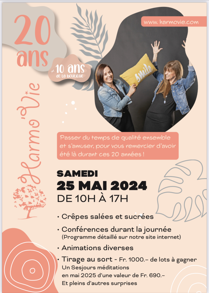 20 ans harmovie 25 mai