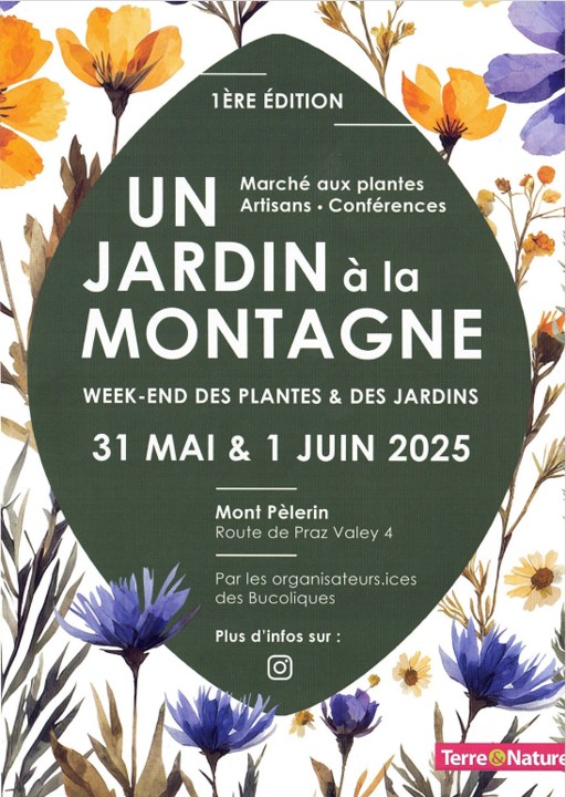 un jardin a la montagne recto